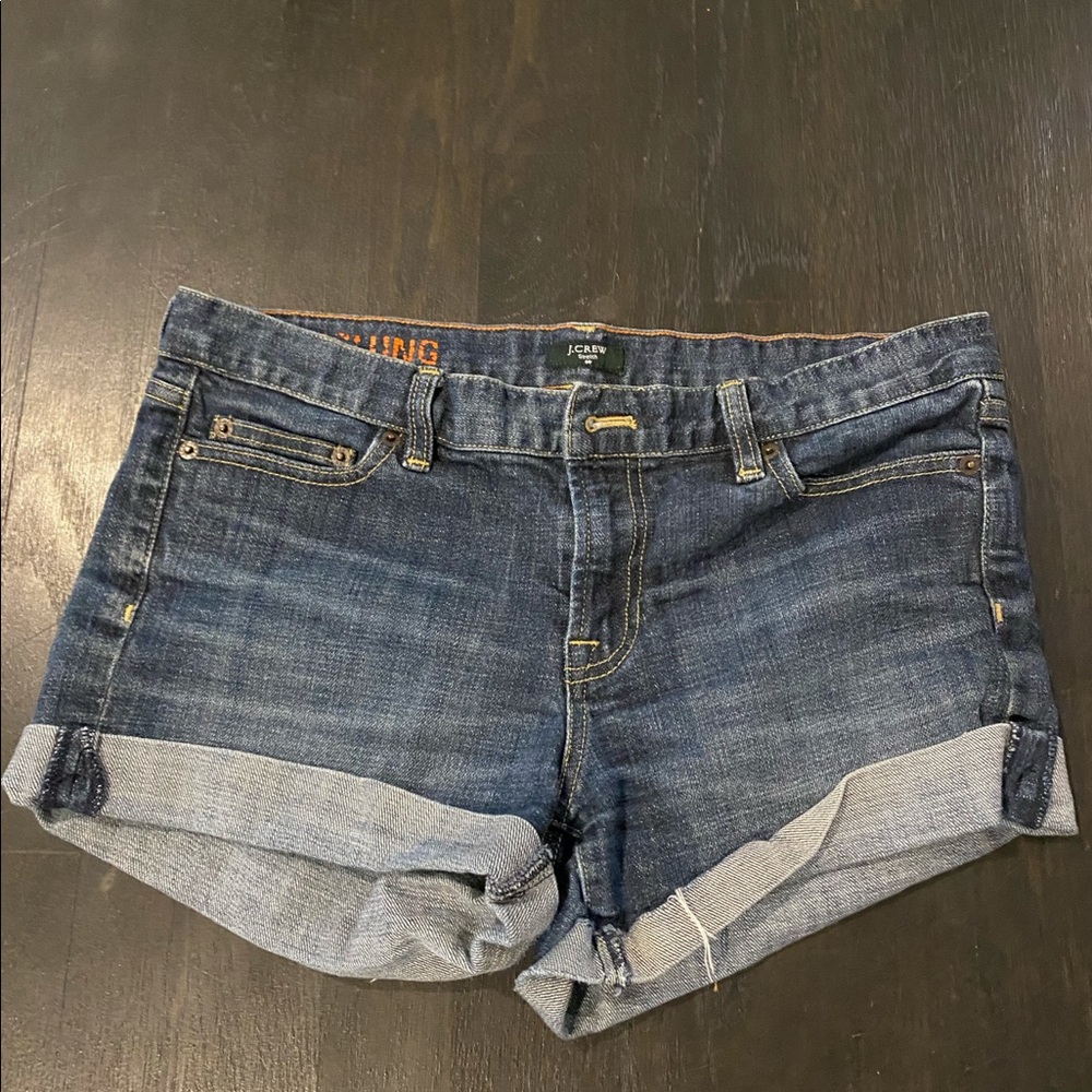 Women’s jcrew denim shorts